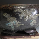 銅蟲 火鉢
