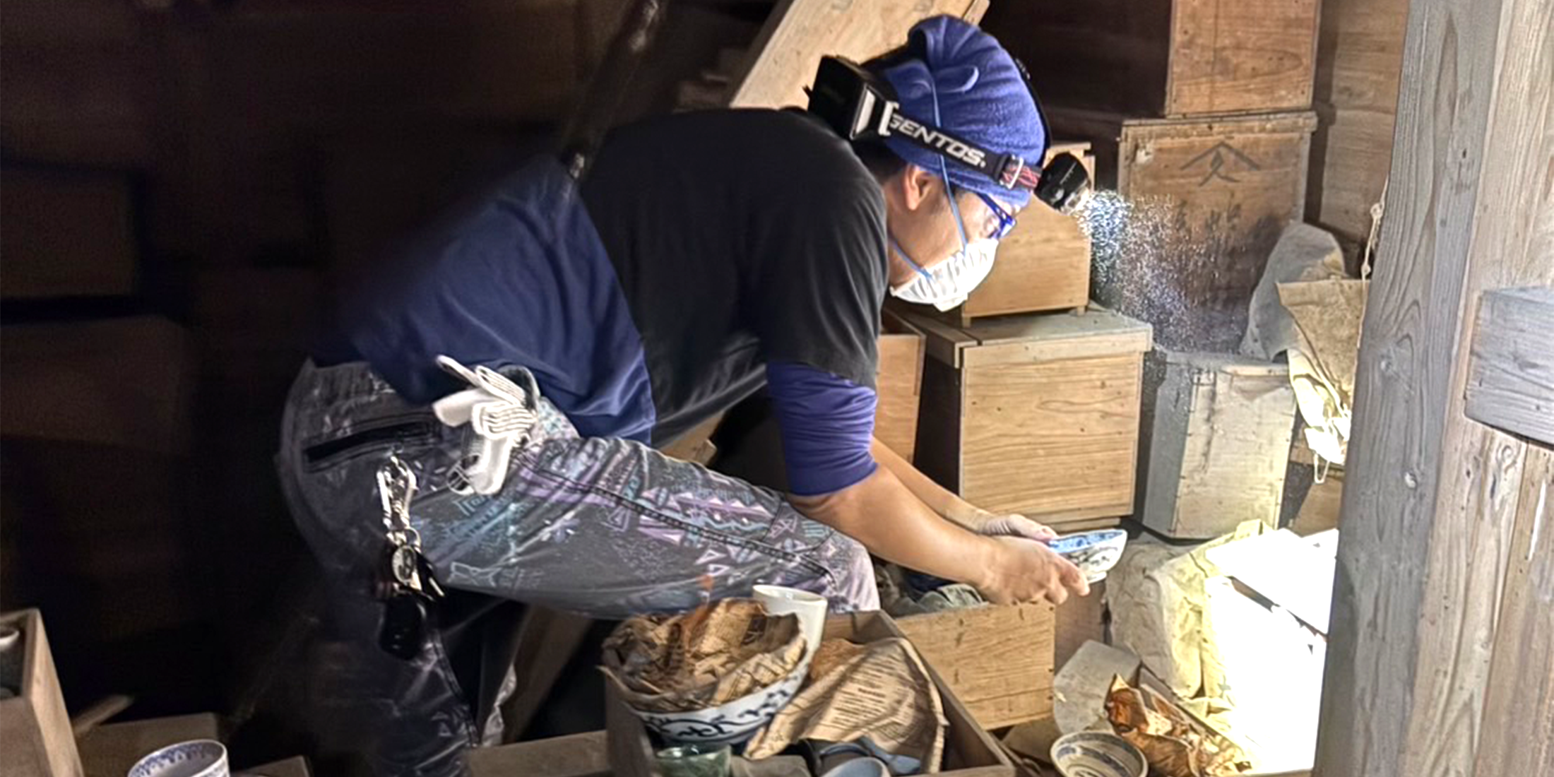片付け不要・高額買取あなたの倉庫から宝物探し出します。